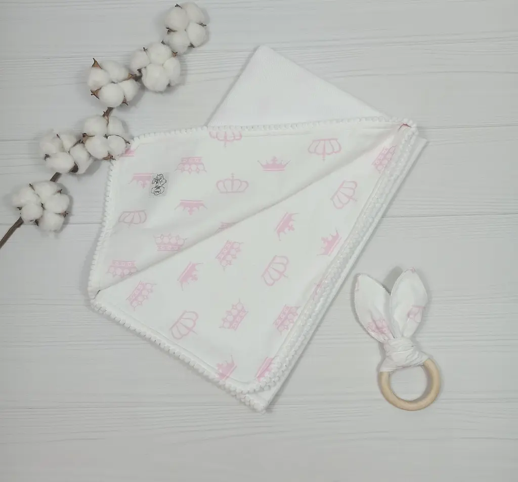 Набір плед з гризунецем a.l.babybox Корони