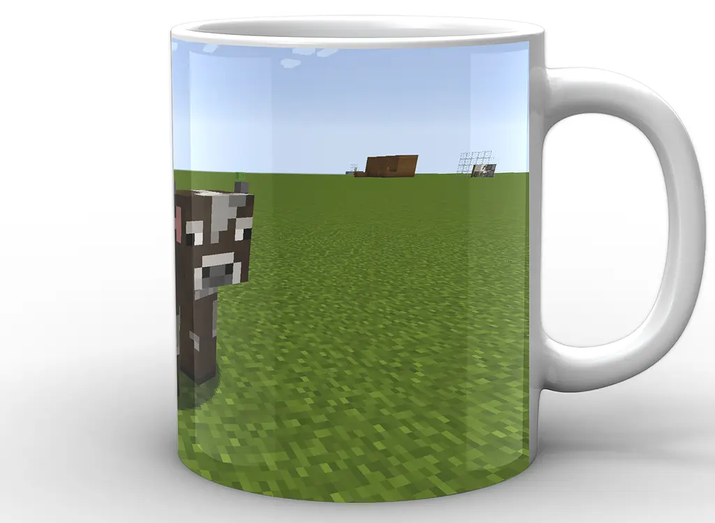 Кружка GeekLand Minecraft Майнкрафт ферма MС.02.034 - фото 3