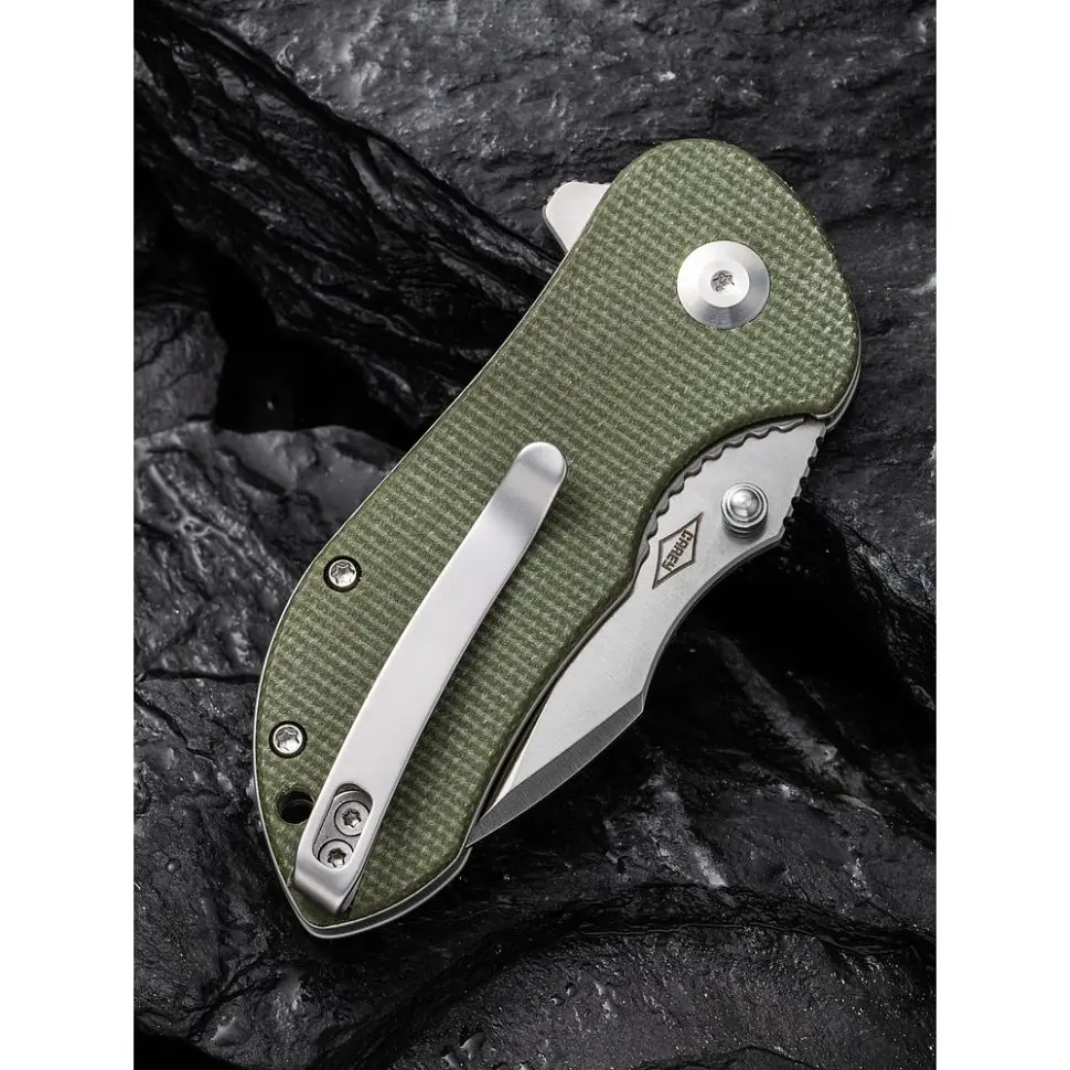 Ніж складаний кишеньковий Civivi Gordo, (6.4 см) D2 / Micarta оливковий - фото 14