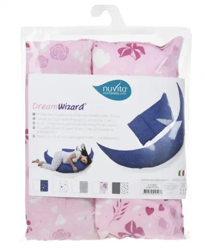 Набір аксесуарів для подушки Nuvita DreamWizard, рожевий (NV7101PINK) - фото 4