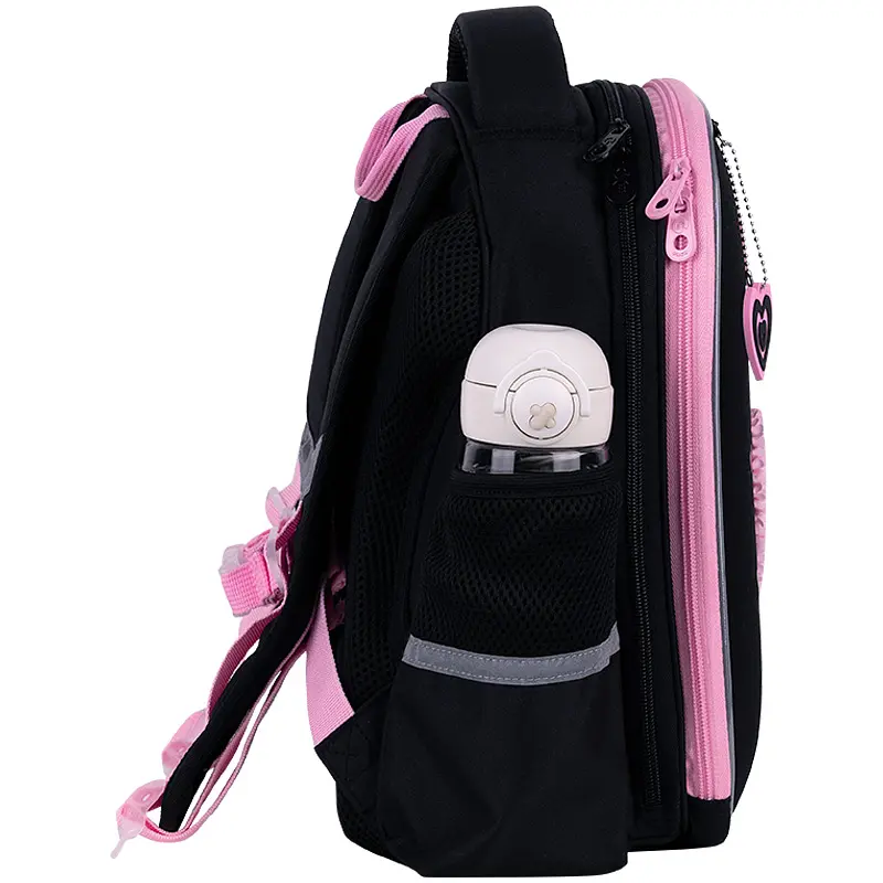 Рюкзак GoPack Education 165S Heart Черно-розовый (GO26-165S-2) - фото 5