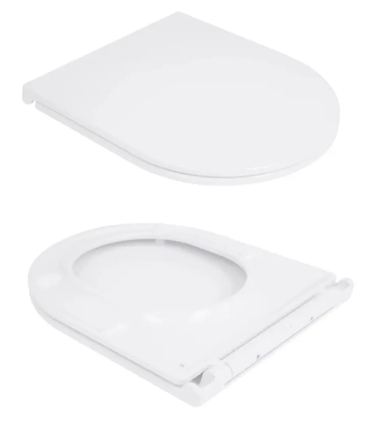 Унітаз підвісний Qtap Taurus Ultra Quiet, з сидінням Slim Duroplast/ Soft-close/ Quick Release QT2433084EUQW - фото 7