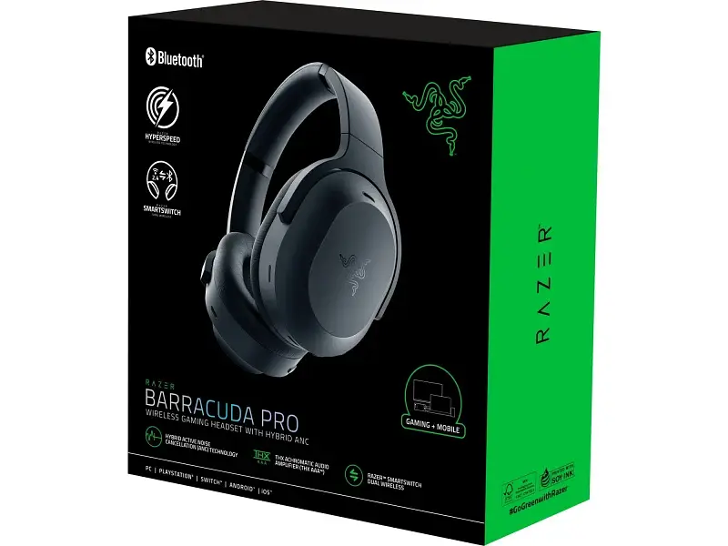 Навушники з мікрофоном Razer Barracuda Pro (RZ04-03780100-R3M1) - фото 11