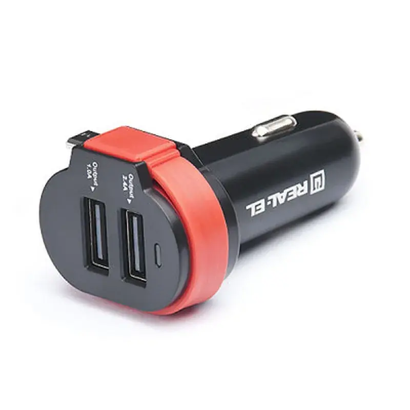 Зарядний пристрій REAL-EL CA-35 black (EL123160012) - фото 6