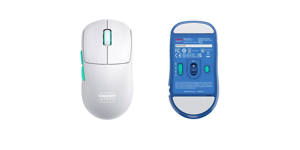 Комп'ютерна миша Cherry Xtrfy M68 WL/USB-A RGB білий teh0014105 - фото 2