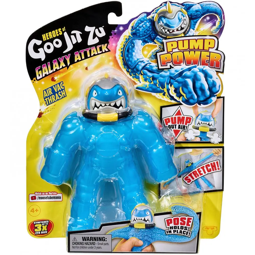 Іграшка-антистрес Goo Jit Zu Galaxy Attack Air Vac Траш (122153) - фото 5