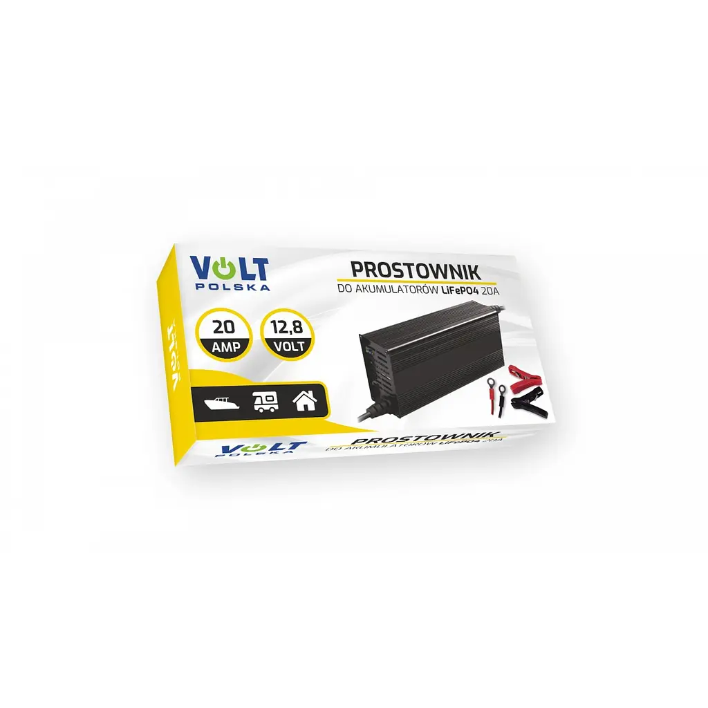 Зарядний пристрій Volt Polska LiFePO4 12V 20A - фото 3