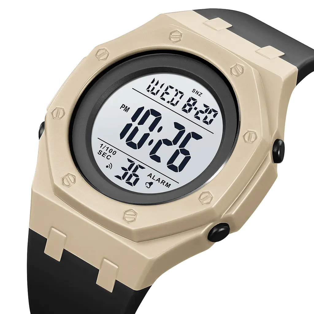 Чоловічий наручний годинник 2048KH Khaki Skmei acs0030356 - фото 2