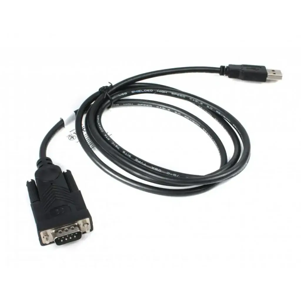 Переходник USB to COM Cablexpert (UAS-DB9M-02) кабель 1.5м Black - фото 3