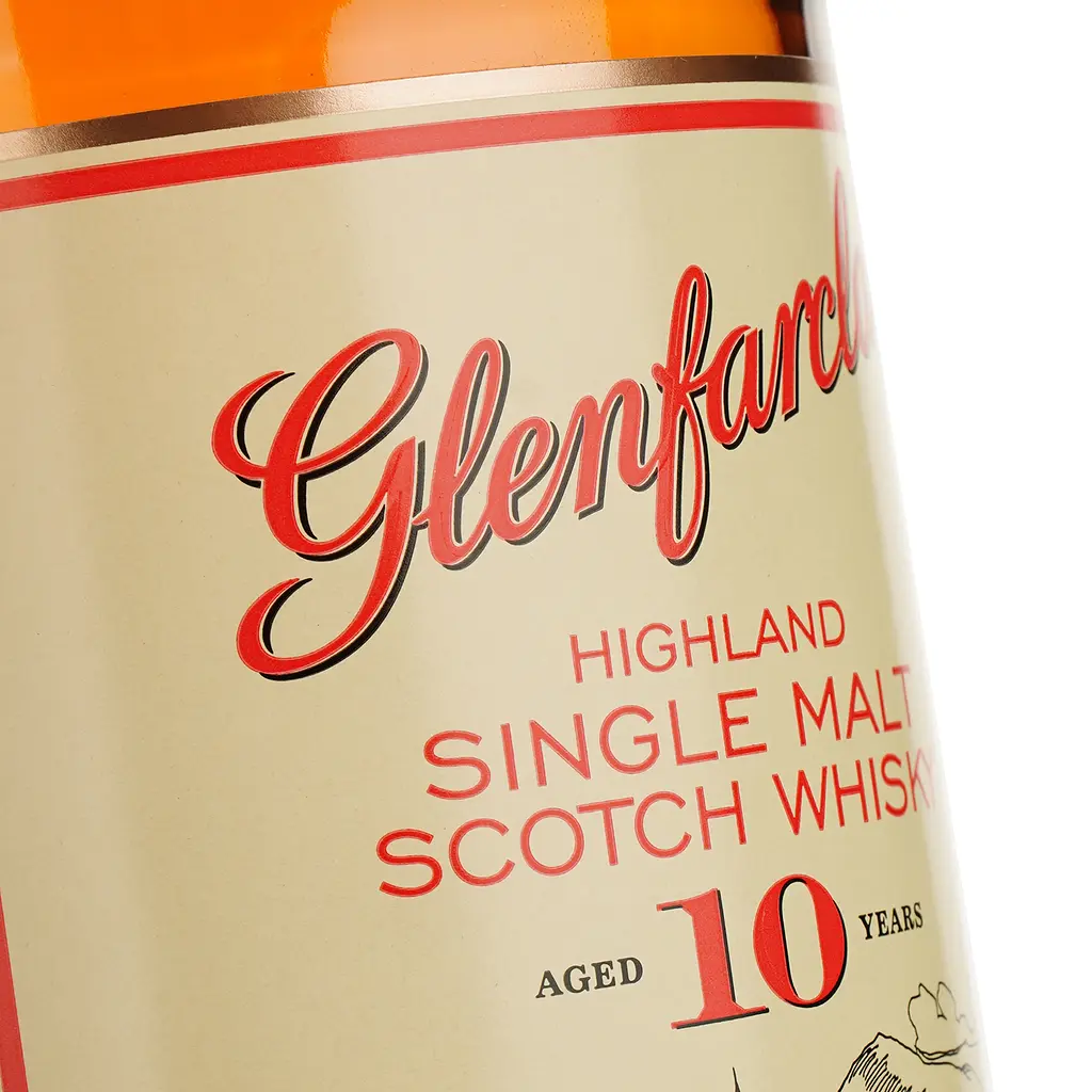 Віскі Glenfarclas Single Malt 10 yo, у подарунковій упаковці, 40%, 0,7 л (320427) - фото 4