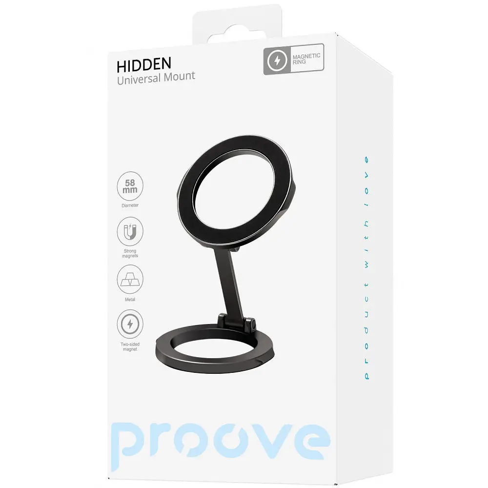 Магнітний тримач Proove Hidden Universal Type Car Mount - фото 2