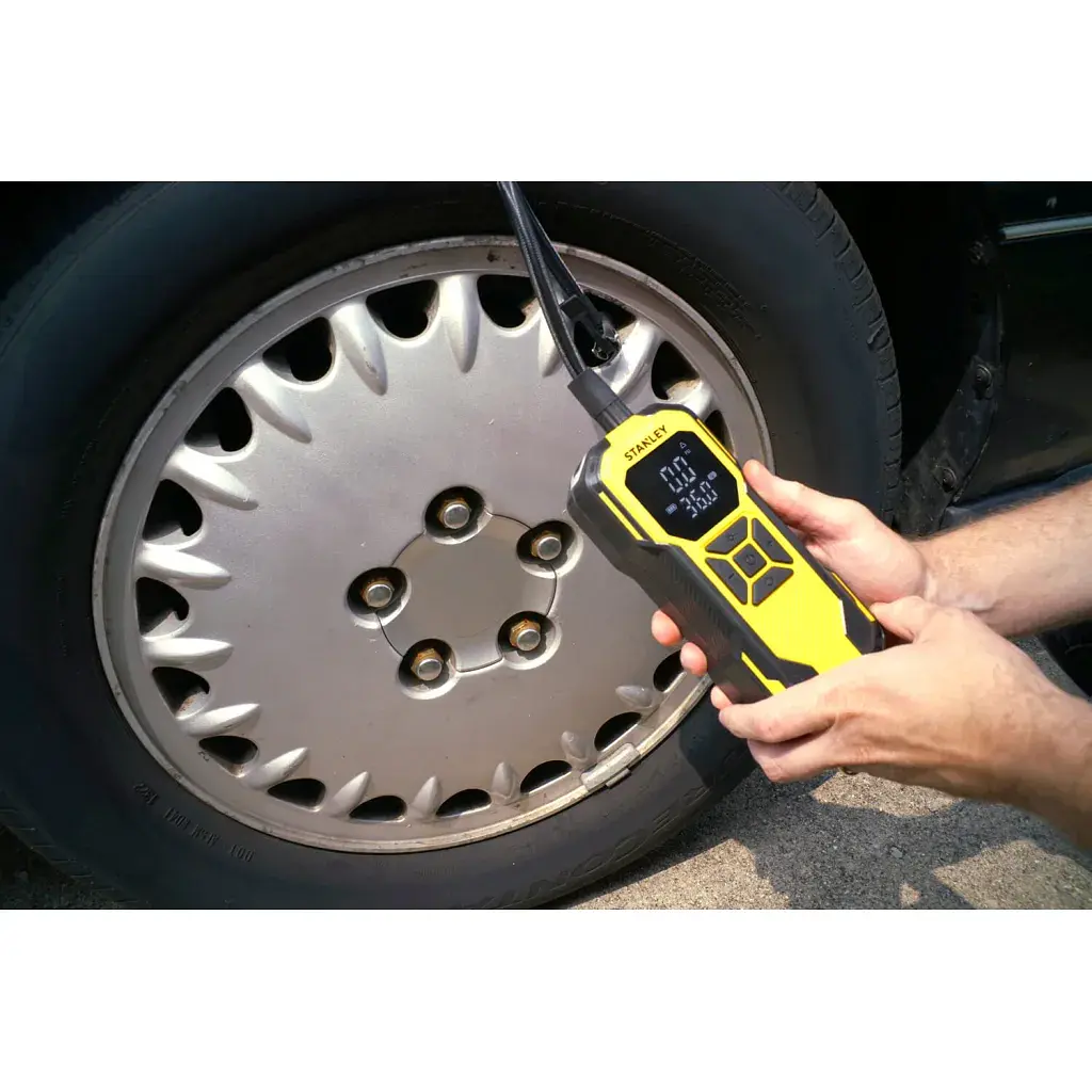Автомобільний компресор Stanley 2in1, 10 Бар, 14,2 л/хв., powerbank 6000 mAh (SXIF0101) - фото 5