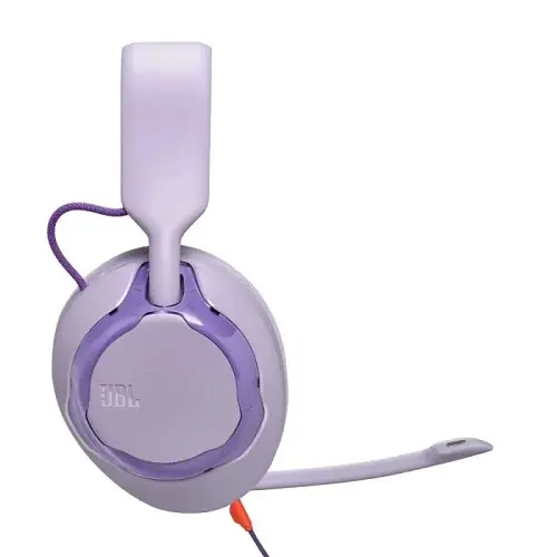 Навушники JBL Quantum 250, Purple, Mini jack 3.5 мм, поворотний мікрофон, 32 Ом, 100 дБ, кабель 1.5 м (JBLQTUM250PUR) - фото 2