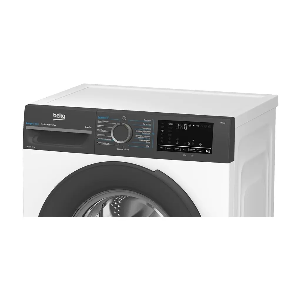 Пральна машина Beko BM3WFU48215WPAA - фото 8