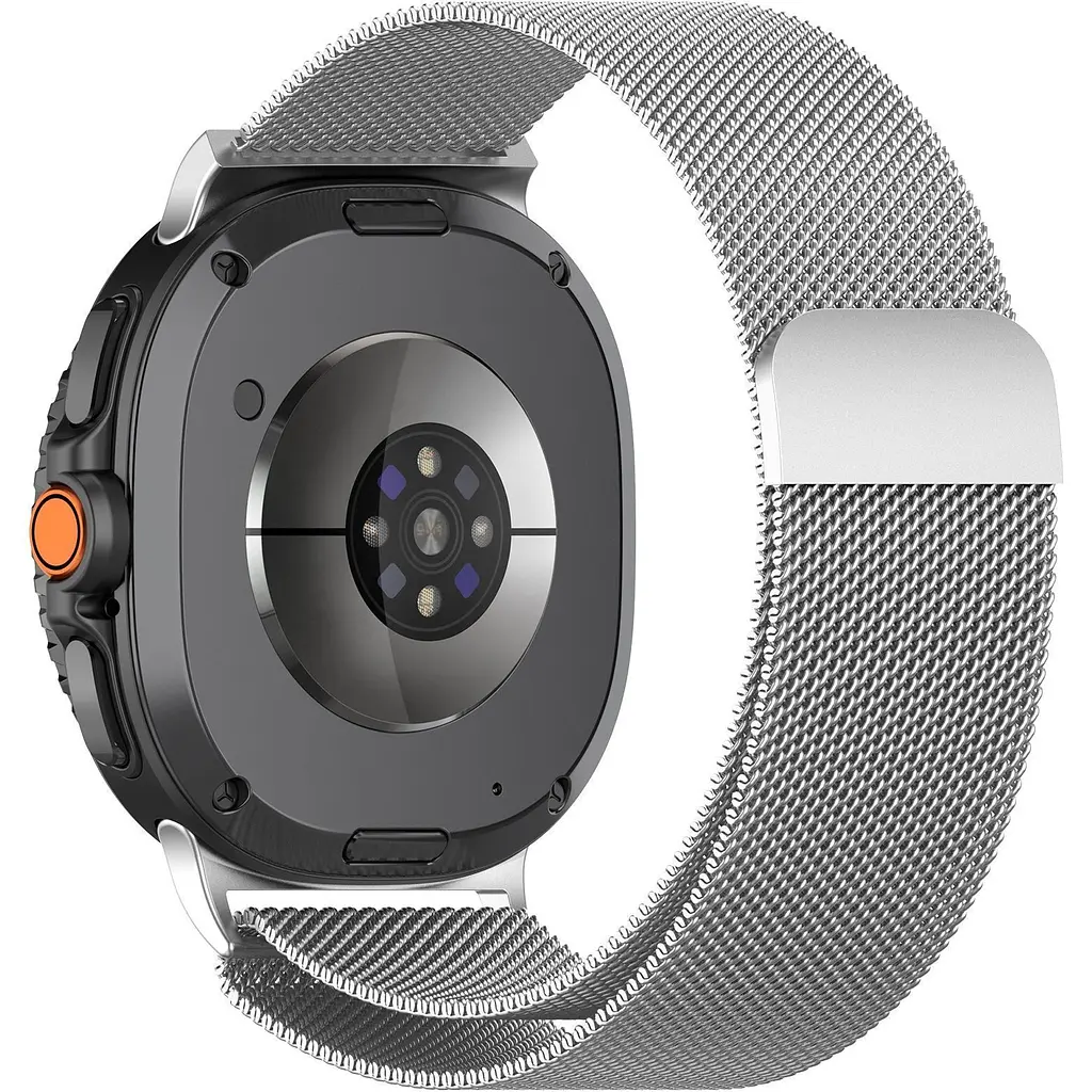Ремінець ArmorStandart Milanese Magnetic для Samsung Galaxy Watch 8/8 Classic 20x113 mm Silver (ARM87361) [151813] - фото 2
