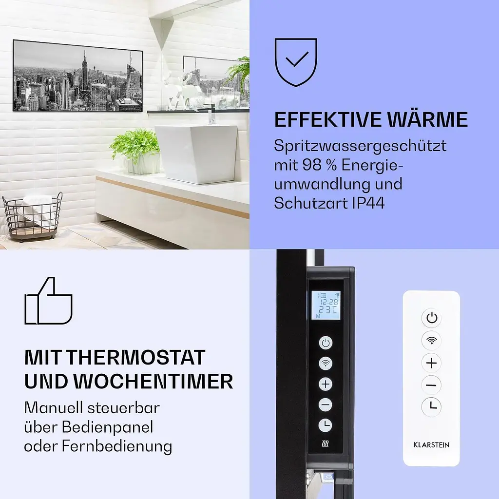 Інфрачервоний обігрівач Klarstein Air Art Smart (10037927) - фото 3