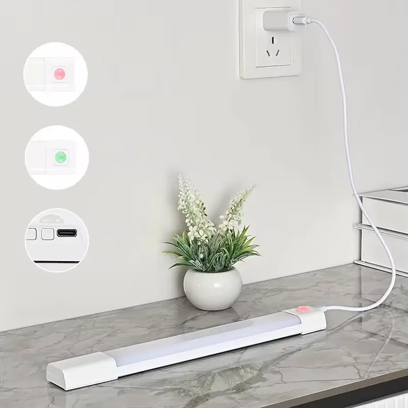 Сенсорний світильник LED з датчиком руху MZ-L3201 (37*22,5*200mm) White - фото 7