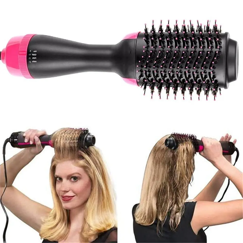 Фен-щітка гребінець One step Hair Dryer 1000 Вт 3в1 2 режими - фото 8