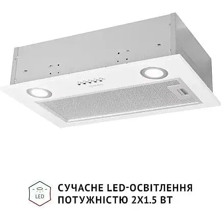 Витяжка вбудована Perfelli BI 5022 WH LED - фото 3