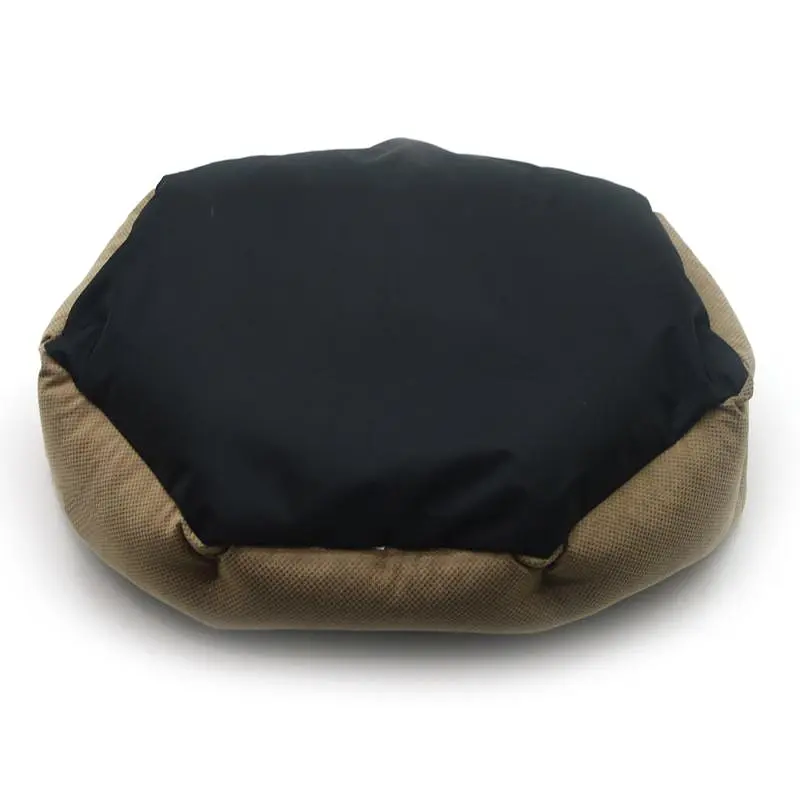 Лежак для собак та котів Zoo-hunt Боббі коричневий №1 40х50х18 см - фото 3