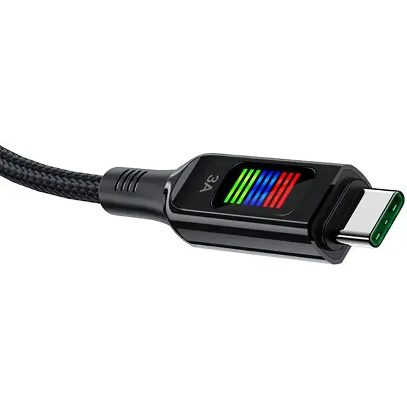 Дата кабель Acefast C7-03 Type-C to Type-C 100W (1.2m) Black - фото 2