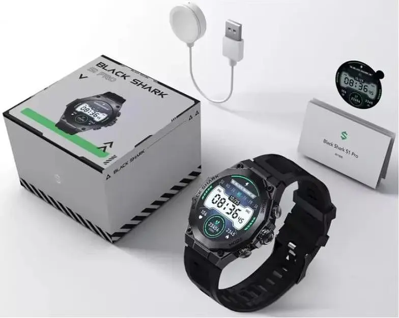 Смарт-часы Black Shark S1 Pro Blue - фото 4