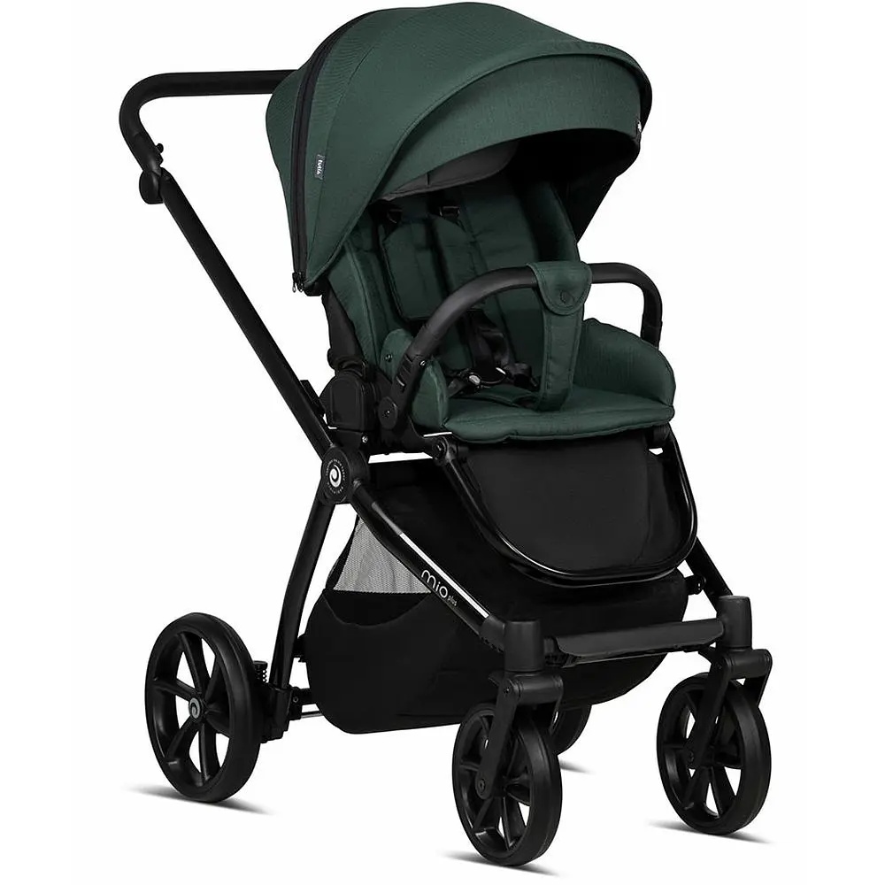 Коляска Tutis Mio Plus Thermo Pacific green, універсальна 2 в 1, темно-зелена (1352240) - фото 2