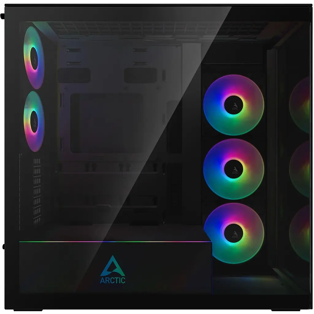 Корпус Arctic Xtender Mirror Black (ACPCC00018A) без блока питания - фото 6