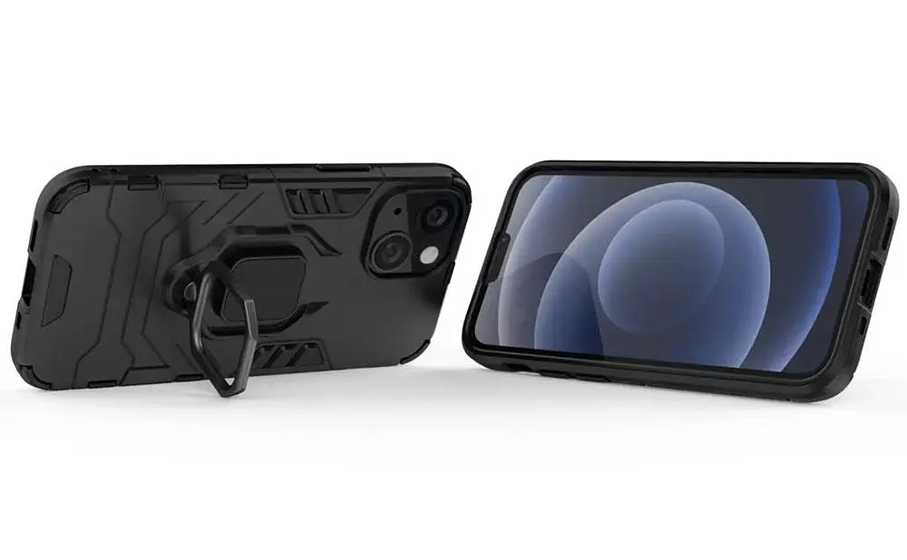 Чохол бампер Primolux Ring Armor для Apple iPhone 13 Mini Black - фото 4
