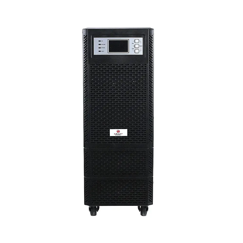 Джерело безперебійного живлення KRF-T6000VA/5400W(LCD) Pro Online UPS Kraft (42-00021) - фото 3