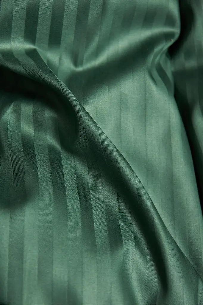 Пододеяльник Moon&Star Satin Stripe Stripe Verdant King Size 220x240 см - фото 6