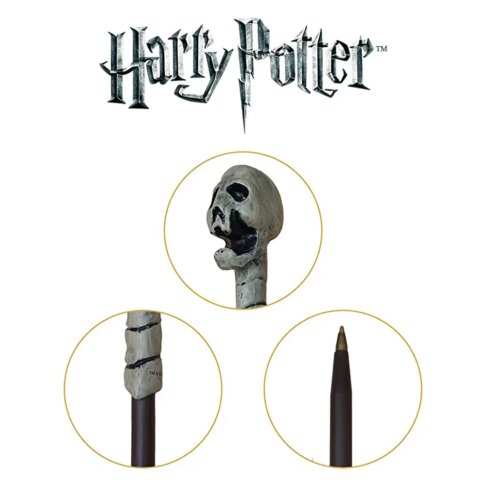 Ручка і закладинка Harry Potter Death Eater Wand - skull (Гаррі Поттер) - фото 6