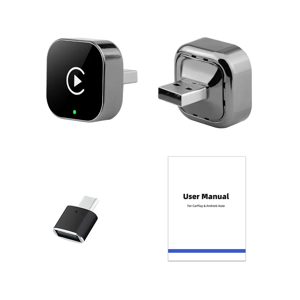 Бездротовий USB адаптер CarAIBOX EC14-DD для CarPlay та Android Auto - фото 7