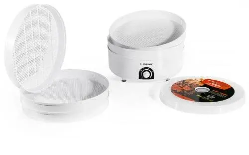 Сушилка овощей и фруктов HFD-52W White 520W Holmer teh0019853 - фото 7