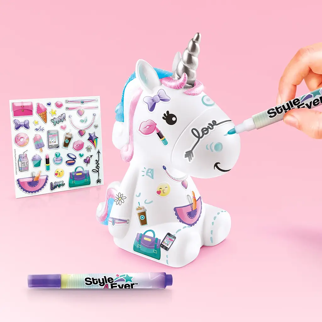 Набір для творчості Canal Toys DIY Style 4 Ever Мої улюбленці Родина сяючіх єдинорогів (OFG287) - фото 11