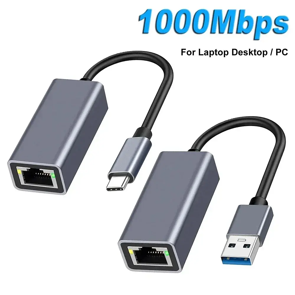Адаптер USB на 1Gb Ethernet RJ45 - фото 3
