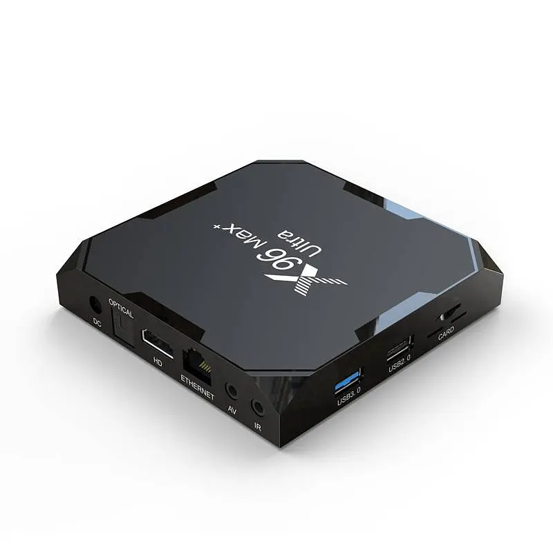 Смарт ТВ приставка X96 Max+ Plus ULTRA 4/64 Гб Smart TV Box Android 11 - фото 3