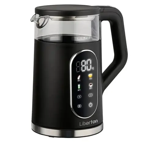 Електрочайник LEK-6836, Black, 2000W,1 LIBERTON teh0028645 - фото 2