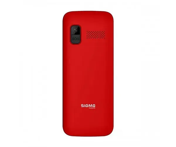 Телефон Sigma Comfort 50 Grace для літніх людей червоний (4827798121825) - фото 4