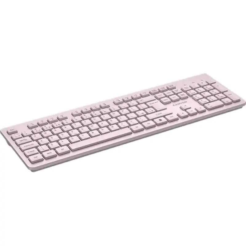 Клавіатура Canyon HKB-W01 Silent Wireless UA Beige (CNS-HKBW01BG) - фото 4