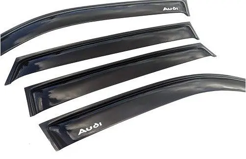Дефлектори вікон вітровики Audi 80 B3-B4 Седан Скотч 3M Voron Glass - фото 2