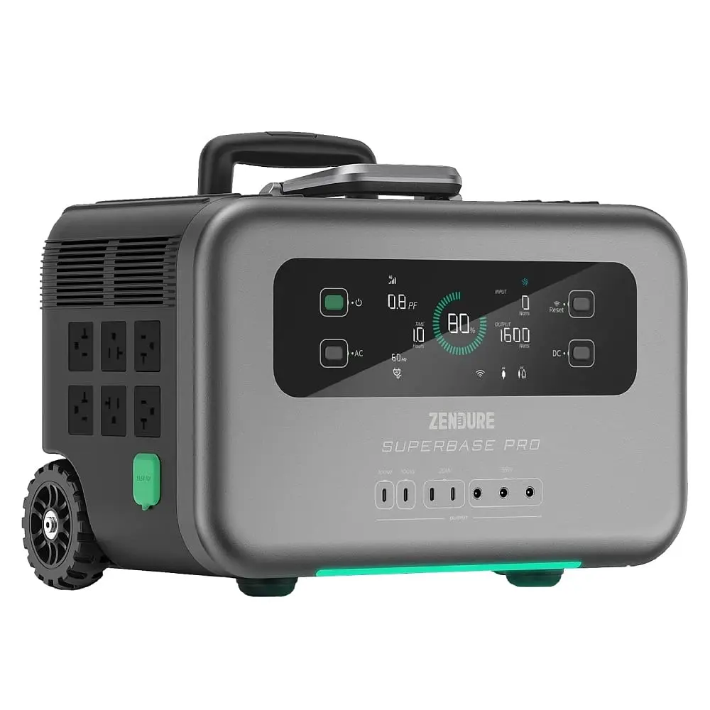 Портативне джерело живлення SuperBase Pro 1500 Zendure (99-00011811) - фото 3