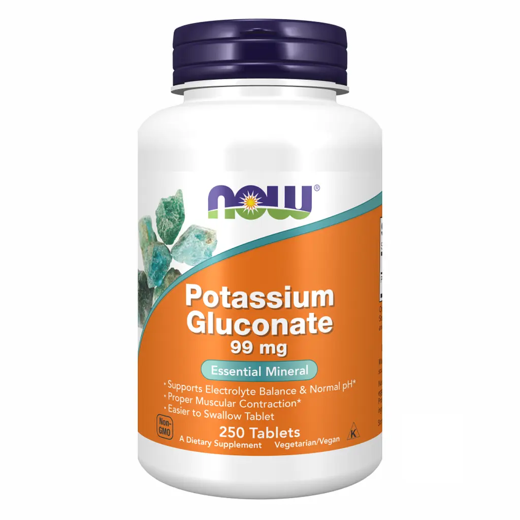 Калій глюконат Potassium Gluconate 99 мг 250 таблеток
