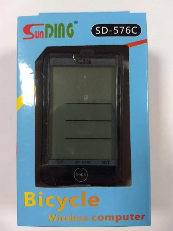 Бездротовий велокомп'ютер SunDing SD-576C waterproof + 27 функцій + підсвічування 2.5 дюйм - фото 2