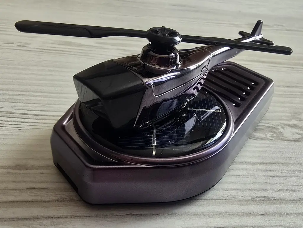 Ароматизатор автомобільний Вертоліт J4 на сонячній батареї - фото 7