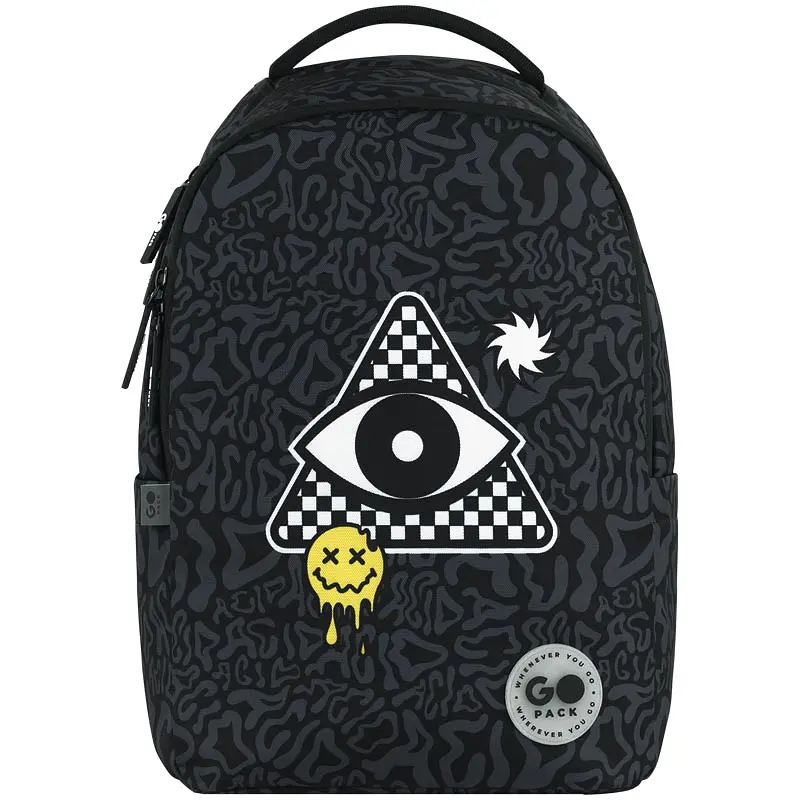 Рюкзак GoPack Teens 135M-6 Чорний (GO26-135M-6) - фото 3