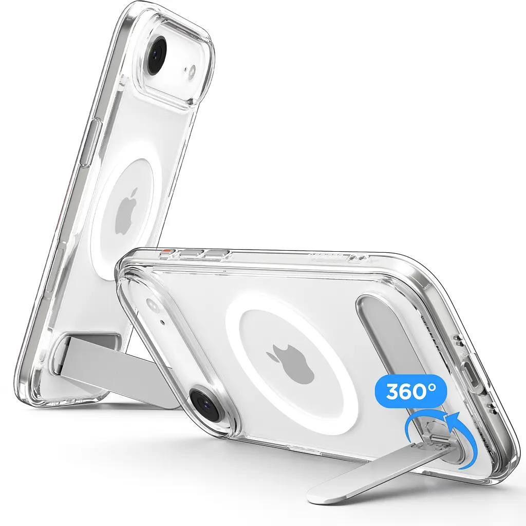 Чохол Spigen для iPhone 17 Air, Ultra Hybrid S MagFit, Clear White teh0019335 - фото 8