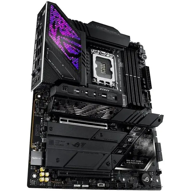 Материнська плата Asus Rog Strix Z890-E Gaming WIFI s1851 Z890 4xDDR5 M.2 DP HDMI Wi-Fi BT ATX - фото 4