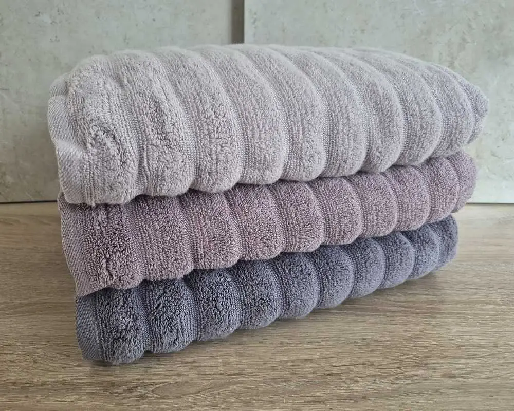 Набір турецьких махрових рушників Cestepe MicroCotton Premium 3 штуки 50x90 Ezgi 2 щільність 600 г/м2 - фото 5