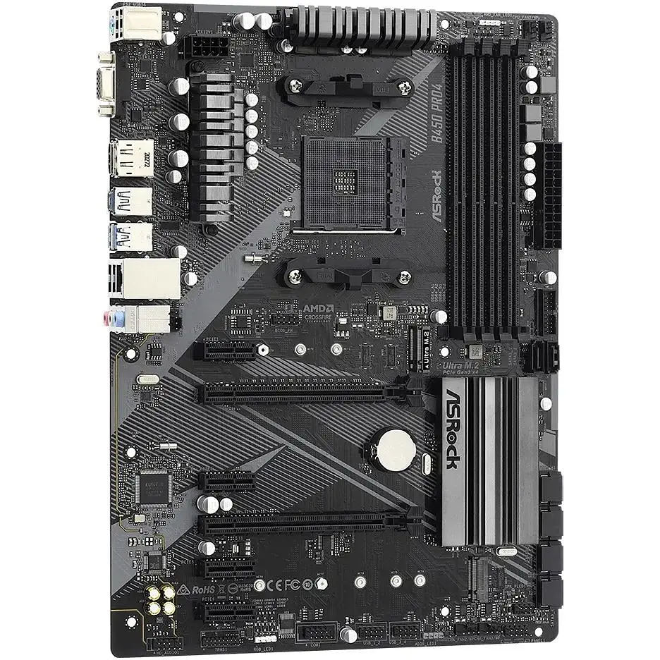 Материнська плата ASRock B450 Pro4 R2.0 Socket AM4 - фото 4